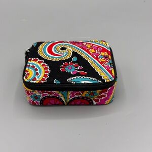 Vera Bradley Parisian Paisley Pill Case NWOT